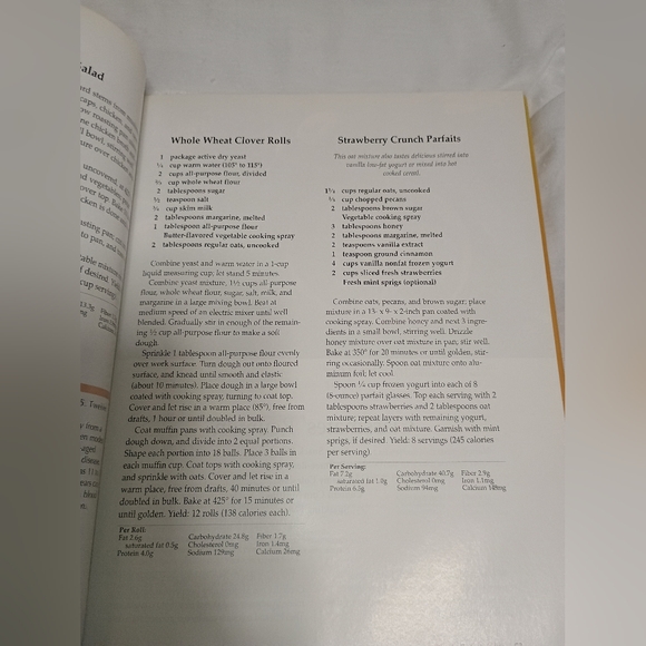 COOKING LIGHT Cookbook Oxmoor House 1996 Hardback - Picture 6 of 11